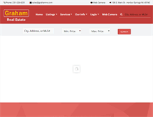 Tablet Screenshot of grahamre.com
